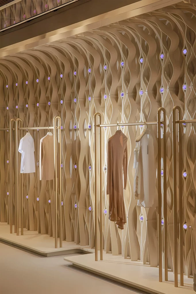 PINKO retail space 3d-printed by LAMÁQUINA