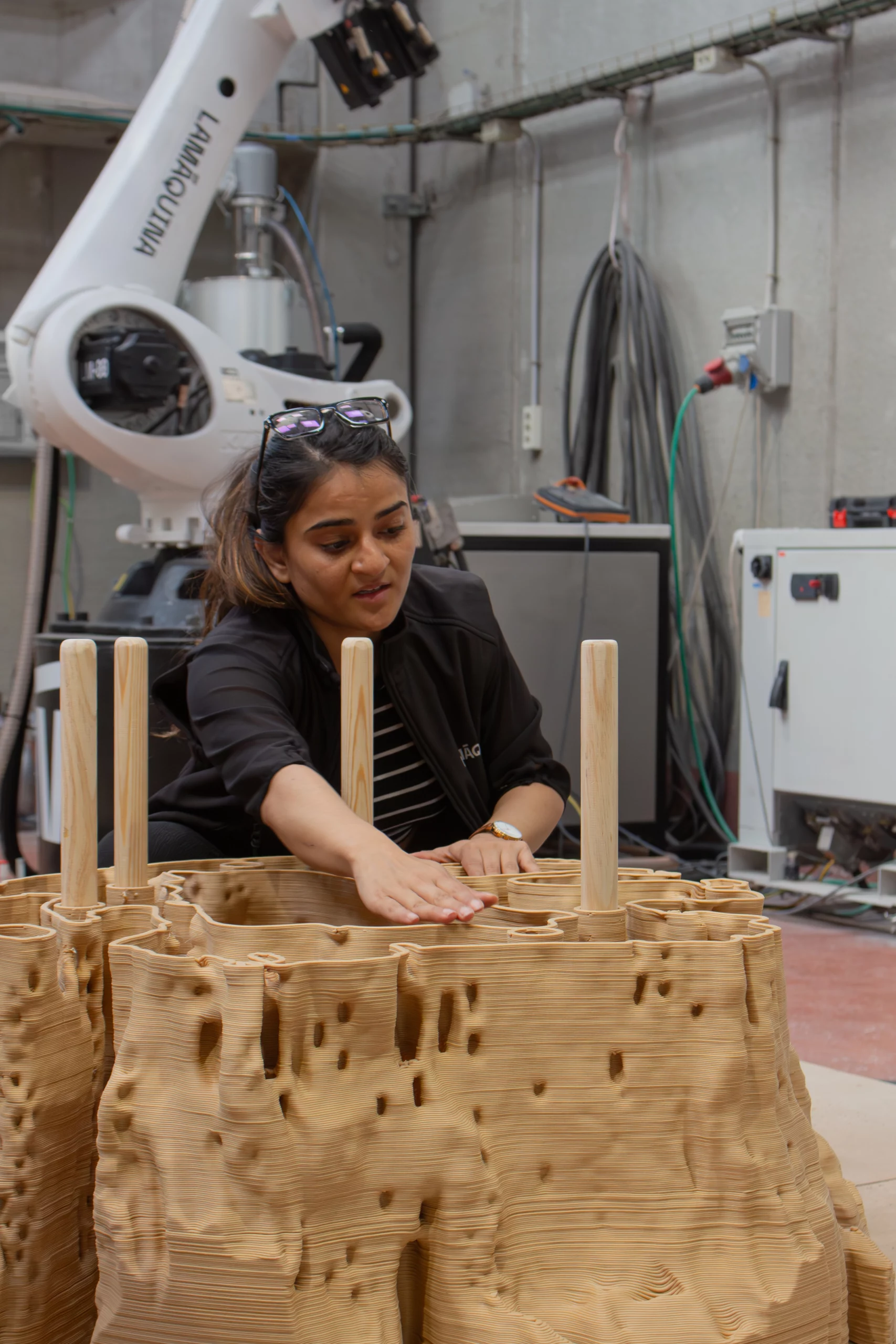Arbor.Pilae 3d production, assembled by LAMÁQUINA