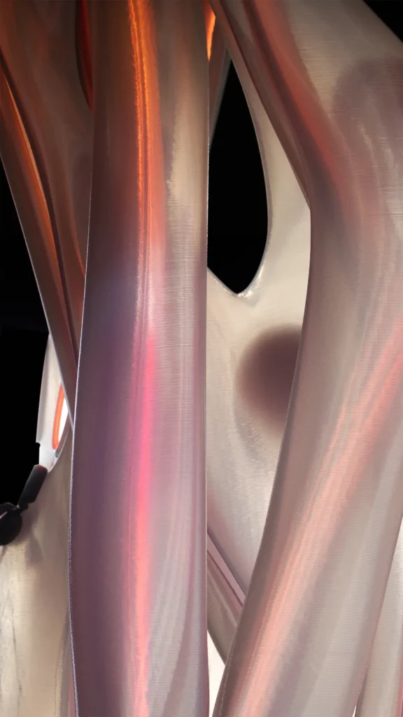Mobile World Congress installation 3d-printed by LAMÁQUINA
