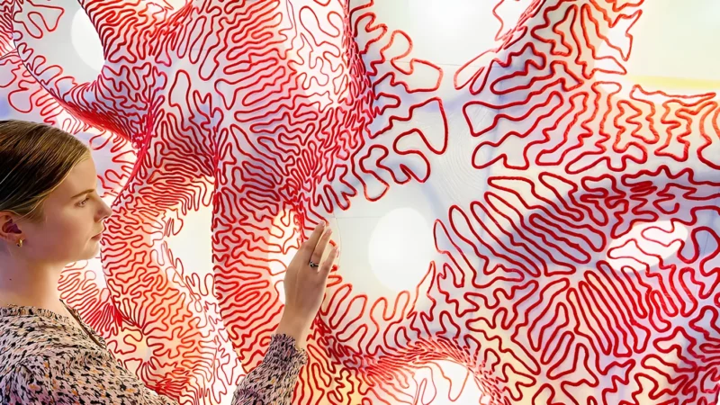 AÈRIO installation at the Architecture Venice Biennial, 2021.
